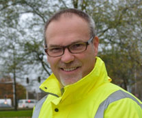 Parkmanager Ron Verhage
